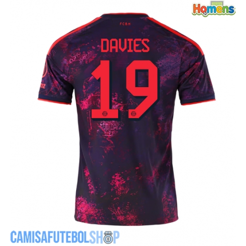 Camisa de time de futebol Bayern Munich Alphonso Davies #19 Replicas 3º Equipamento 2026-27 Manga Curta